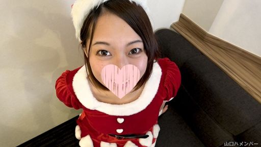 FC2PPV-1601994 Akari, 22 years old, Christmas present of Nakadashi in Santa costume, Christmas in a thin-walled hotel, making her hold back her moaning and cumming while she is being jerked off and penetrated by a gun