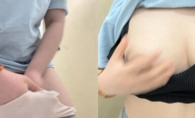 [Female college student dormitory], closed school in the afternoon dormitory group brush drama, secretly shooting roommates, toilet reveals big tits and slutty pussy, wonderful exciting