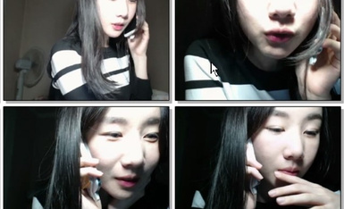 한국 순수 고가 여신급 미녀 과일 채팅, 보기 드문 세 가지 완전 누출