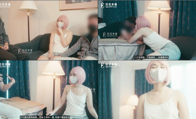 KouKou Media 91Fans FSOG047 Đụ nước sốt mặt nạ của bạn gái màu hồng tại nhà bạn