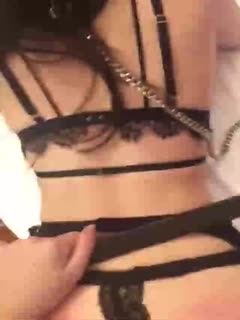 Little bitch in sexy lingerie for me to train bissav