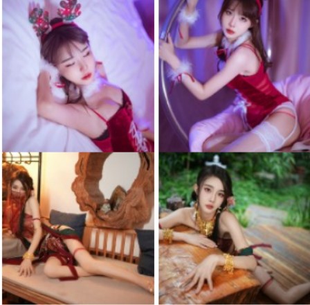 The million super-beautiful netizen 『YuDuoDuo』latest photo private shoot YouYiYi like extremely good goddess Daji's ancient wind seductive force Black silk high-heeled lotion temptation3