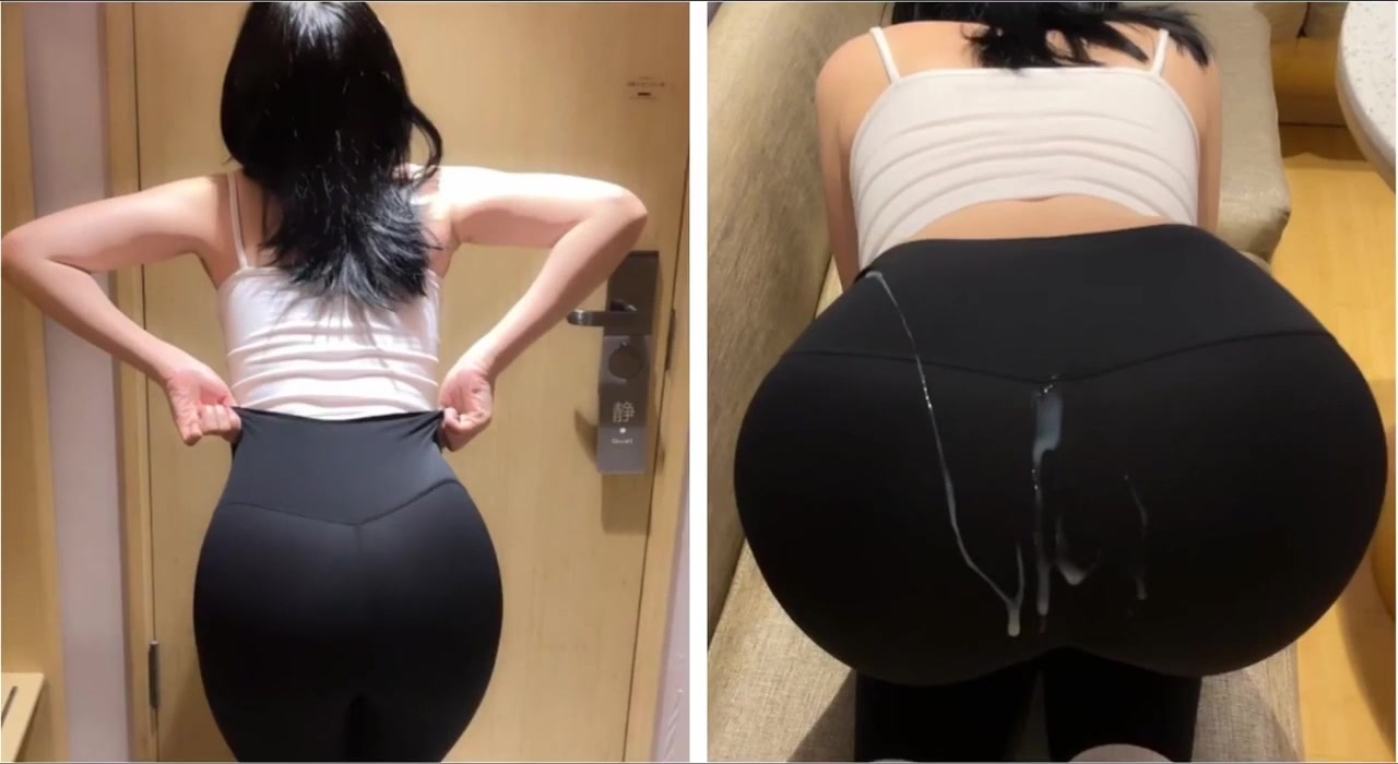 ✅ Lingerie body ✅ gym hitchhiker's wife, extreme body white sexy bee waist peach buttocks, cuckold husband, shot pants are wet! Extremely Sexy