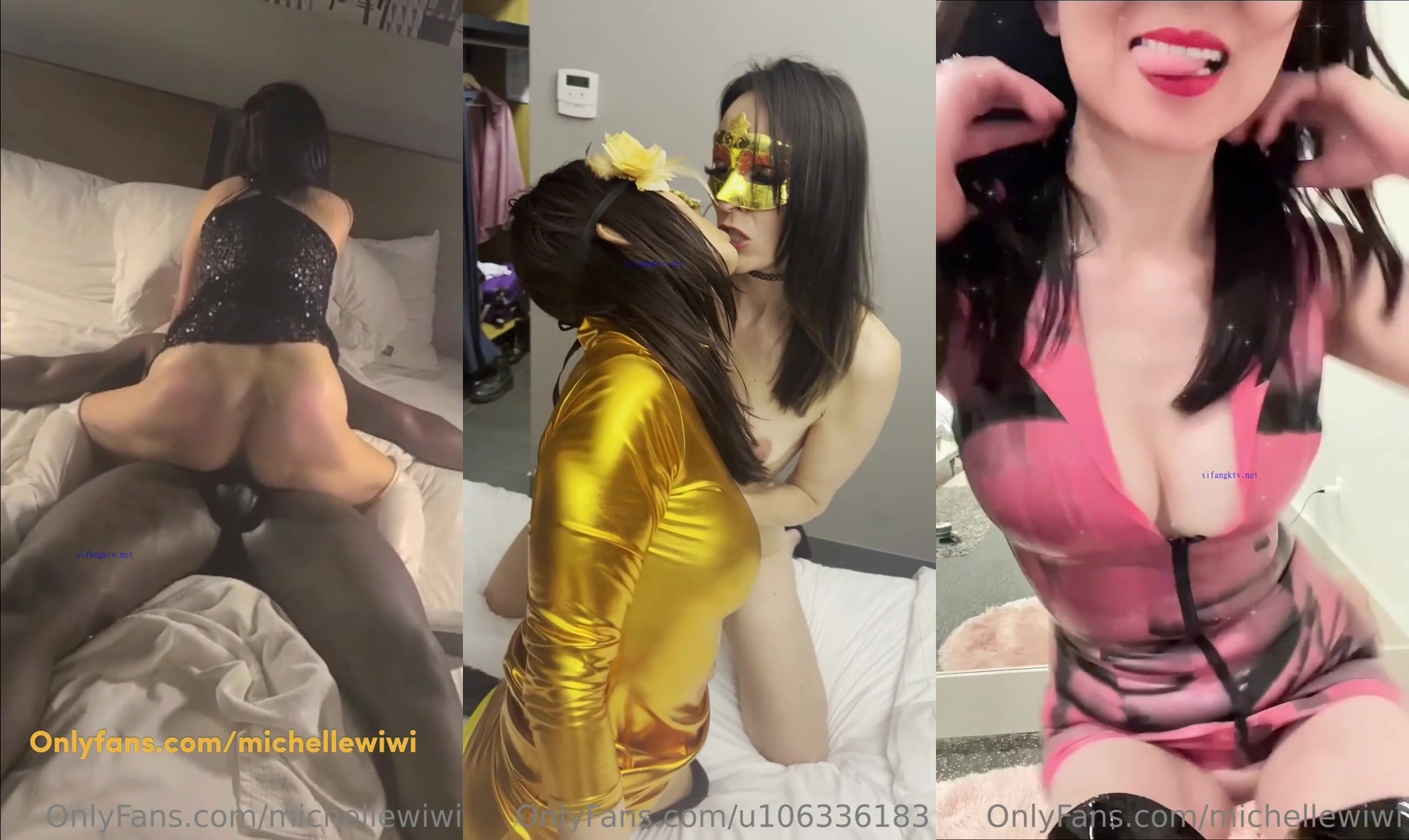 The best of the best: ❤️ group sex messy fuck] Mei Yang Sai Bitch 『Michelle』Guangdong ripe girl and black white group P lewd ✨ lewd pussy small slut by the black oversized cock dry wild spray Season 3 (1)
