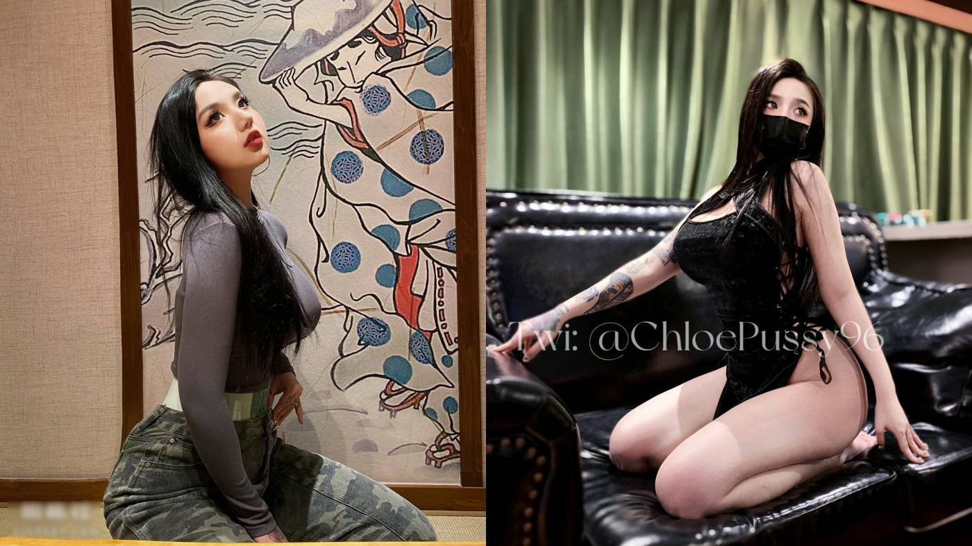 -顔面露出がおすすめです！Twitter Ultimate White Tiger Goddess Chloe's latest private photos~Outdoor Exposure Snapping Double Hole Heavy Conditioning (2)