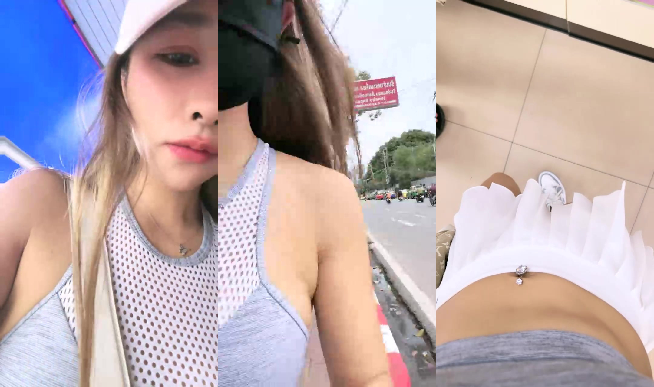 하이 컬러 피트니스 소녀, 아름다운 엉덩이, 20 시간 동안의 시각적 향연 (6)