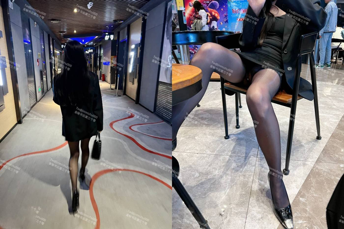 Extremely long legs slim body pubic nail harassment wife [Golden Secretary] paid welfare, park supermarket all kinds of revealing urination stockings stuffing force masturbation, too top strong push (1)