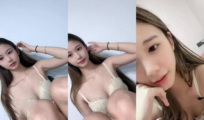 The popular goddess attacked, star face value beauty [Guangzhou university students] figure exquisite front convex and rear curvature, white pulp from the hole out of the picture is so shocking (3)
