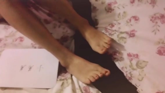 Cheryl's feet.