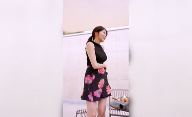 Xiao Qin's Girlfriend's Daily Life - Floral Dresses